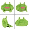 Minache Plush Animal Stationery Pouch Women Cute Dog/Dinosaur Plush Pencil