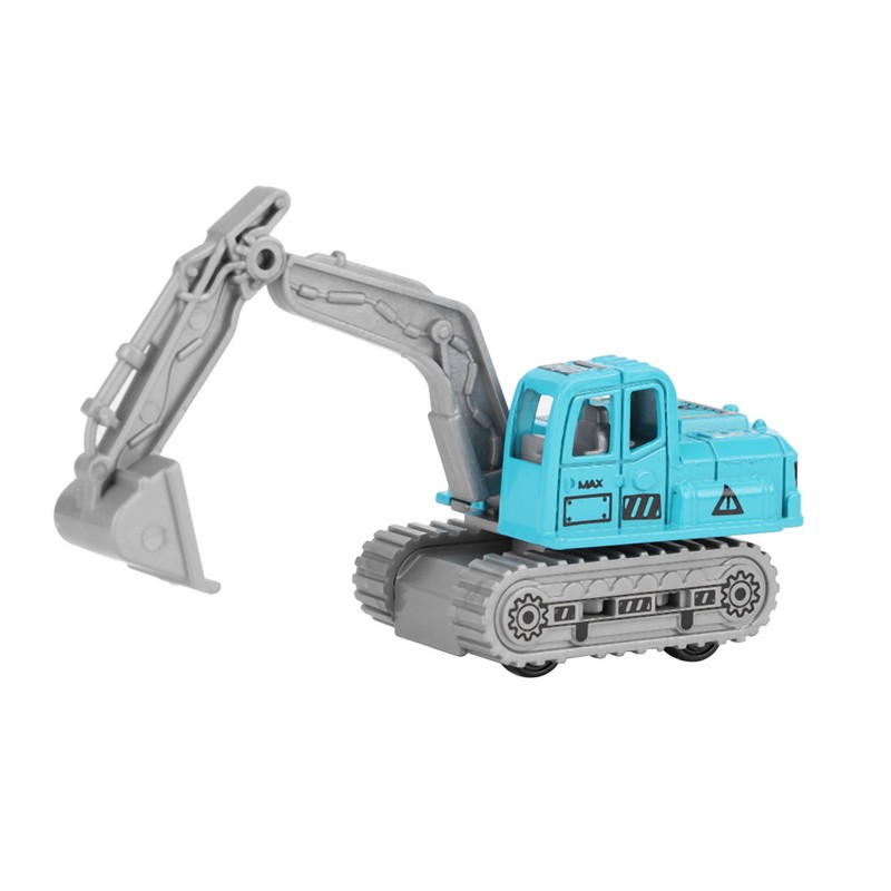 6pcs 1:64 Engineering Car Model Alloy Simulation Vehicle Car Model