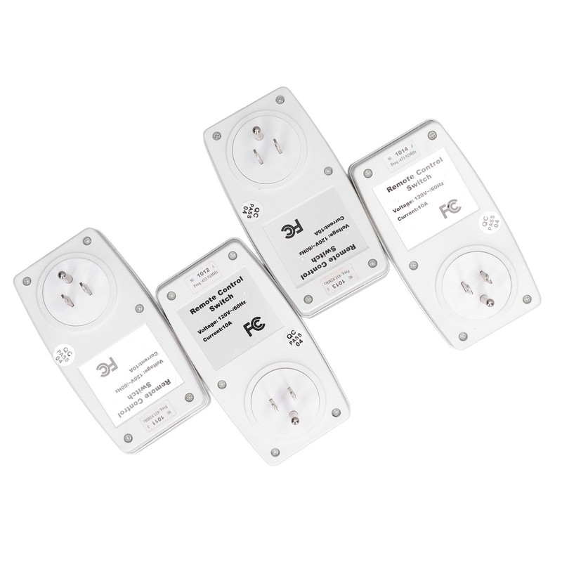 Smart Switch Socket with Remote Control Wireless Power Outlet Set