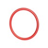 X AUTOHAUX Red Car Steering Wheel Ring Trim Cover Decoration
