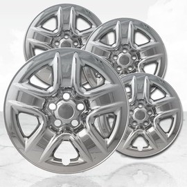 Upgrade Your Auto 17" 4pc Chrome Wheel Skins (Set of 4) for Toyota RAV4 2006-2012
