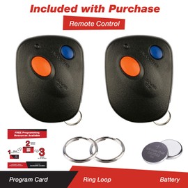 KeylessOption Keyless Entry Remote Control Car Key Fob Replacement for A269ZUA111 (Pack of 2)