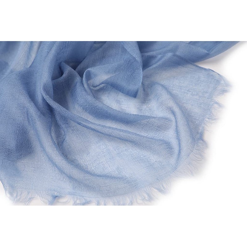 Prettystern Women's 100% Cashmere Feather Light Ring Pashmina Scarf Evening