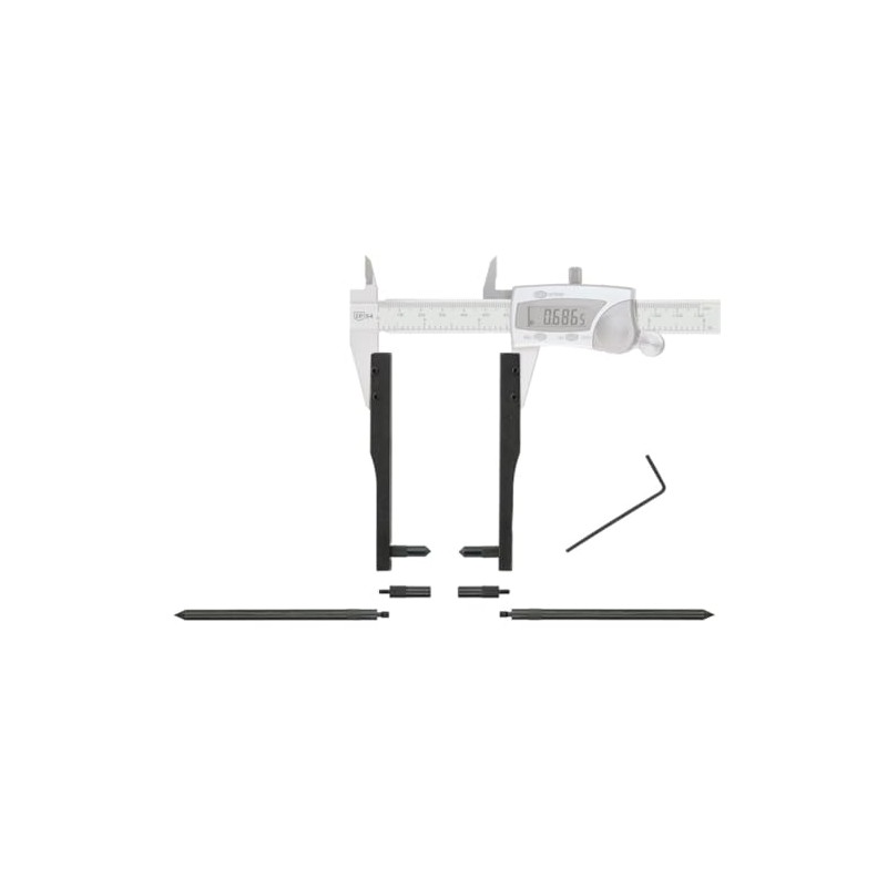 Fowler 72-010-777 Drum and Rotor Measuring Kit,White
