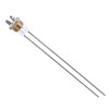 Water Level Electrode Probe 2 Pin PTFE Insulation Brass Stainless