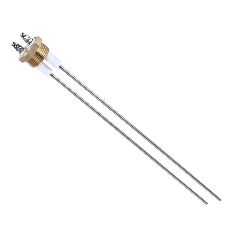 Water Level Electrode Probe 2 Pin PTFE Insulation Brass Stainless