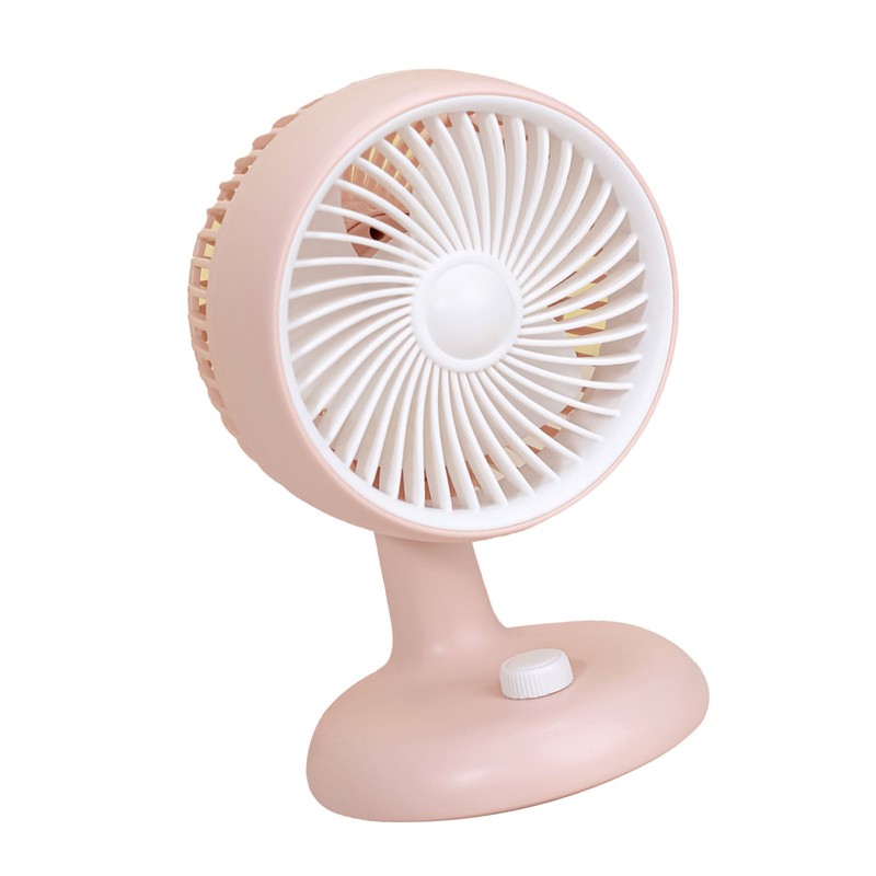 Desktop Fan Strong Wind Quiet Operation Portable USB Rechargeable Fan