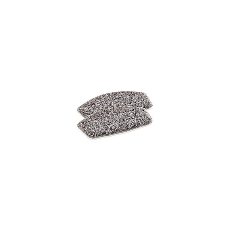 Leifheit 11911 CleanTenso Steam Broom Replacement Cover, pack 2, Grey