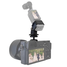 Osmo Pocket 3 Cold Shoe Holder for Camera, DSLR Camera Holding Shoe Adapter Holder Compatible with DJI Osmo Pocket 3 Accessories