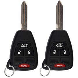 keylessoption Keyless Entry Control Remoto Uncut Key Fob Reemplazo de coche para oht692427aa kobdt04 a (Pack de 2)