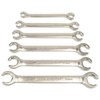 6-Piece Brake Line Wrench Set I Open Ring Spanner I