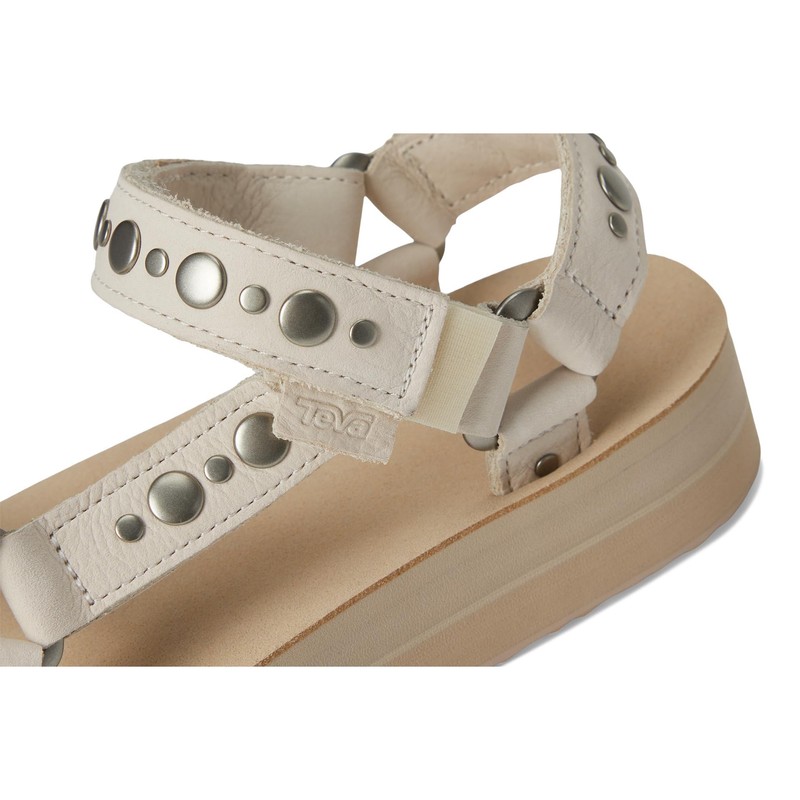 Teva Women's Midform Universal Studded Sandal, Coconut/White Pepper, 11