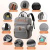 Diaper Bag Backpack. Large Travel Diaper Bag. Multifunctional Waterproof Diaper