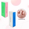 4-Piece Large Square Sponge Nail Buffer Block, 4 Way Nail