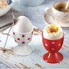 Cinf Ceramic Egg Cup Christmas Gift Set of 4 Porcelain