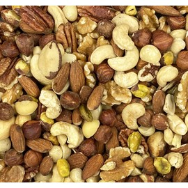 Mixed Nuts Raw - 7 Types of raw Nuts (Available from 250g -2.5kg) (500g)