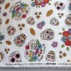 Riley Blake By The Yard Sugar Skulls, White By Riley
