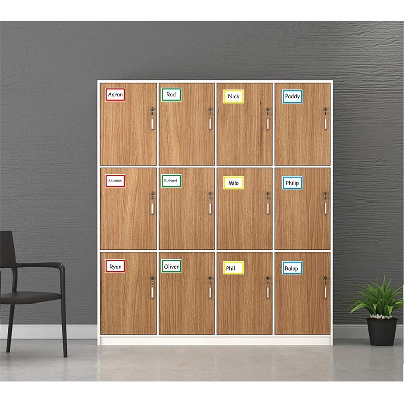 FungLam Name Labels, Color Labels, Handwritten Stickers, Waterproof, Classification, 200