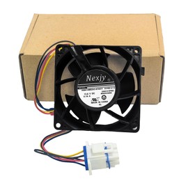 2025 Upgraded OEM WR60X26866 Refrigerator Evaporator Fan Motor, Compatible with GE Refrigrator, Replace V80E14MS2A3-57A611 WR60X10341, WR60X26030, WR60X10356, WR60X10357, Ap6278228-10 Years Warranty