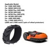 Robotic Lawnmower Front Wheel Protection Cover Rubber Anti Slip Wheel