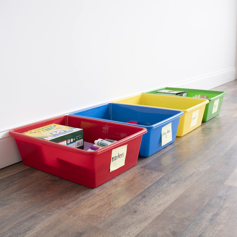 Humble Crew Toy Storage Bins for Kids, Set of 4,