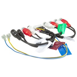 tomzz Audio 7000-045 Original Radio Connection Cable 20 Pin to RCA RCA Preamp Compatible with Pioneer AVIC X1 AVIC-X1BT AVIC-X3