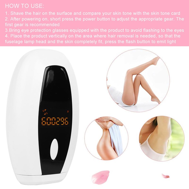 Body Hair Remover IPL Laser Epilator Handheld Depilator for Armpit