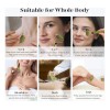 Baimei - Juego De Rodillo Facial Y Gua Sha De