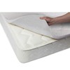 Organic Cotton Zippered Mattress Topper Cover (Queen)