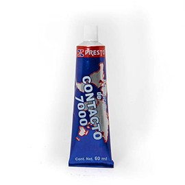 Pegamento Contacto 7000 Presto Amarillo Uso General (60 ML)