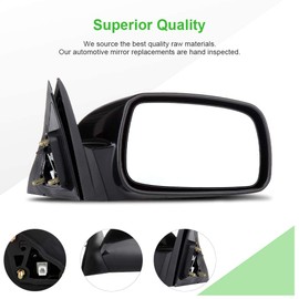 SCITOO Door Mirrors, fit For Toyota Exterior Accessories Mirrors fit 2007-2011 For Toyota Camry with Power Controlling Non-telesccoping Non-Folding Features (Pair)