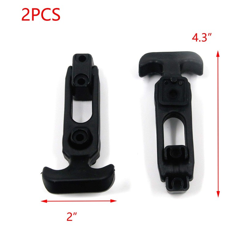 T Tulead 2PCS Boat Hatch Latches T Handle Latch Rubber
