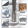 Burkit 9/16"-18 UNF Tap and Die Set Left Hand, 9/16