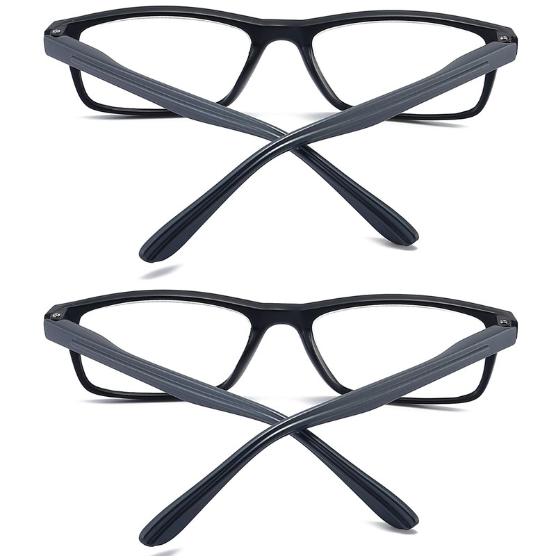 RaoOG Reading Glasses for Men/Women with Spring hinges 1.50 Lightweight