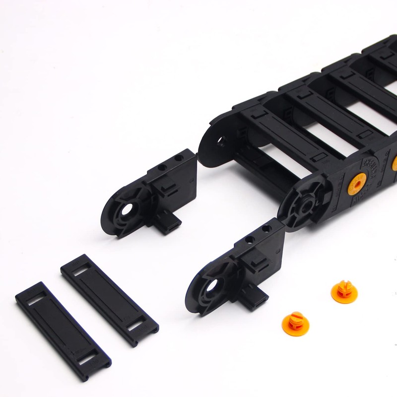 Heyiarbeit R100 Cable Drag Chain 1Meter Carrier Drag Chain Cable