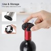 ELMWAY Self-Pulling Wine Opener Set, Twist Wine Corkscrew with Foil