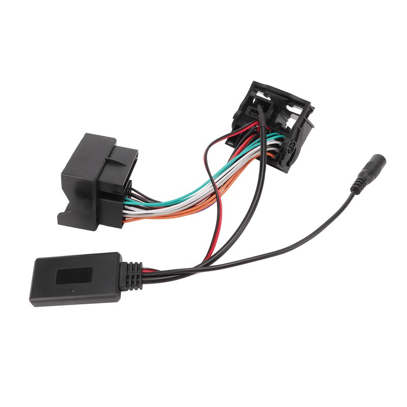 Bluetooth 5.0 Wireless Audio Adapter Aux in Cable with Microphone