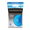 Lifeventure - Travel Sink and Bath Plug, Colour Blue