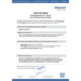 Vitamin E, 400 iE, high dose, 360 capsules - supports the protection of cells from oxidative stress. Without artificial additives. Without genetic engineering.