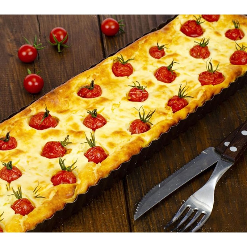 MGE - Wavy Baking Mould with Removable Base - Rectangular