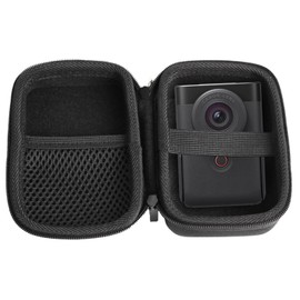Maoershan Soft Protective Travel Case Compatible with Canon PowerShot V10 Vlog Camera (Only Case)
