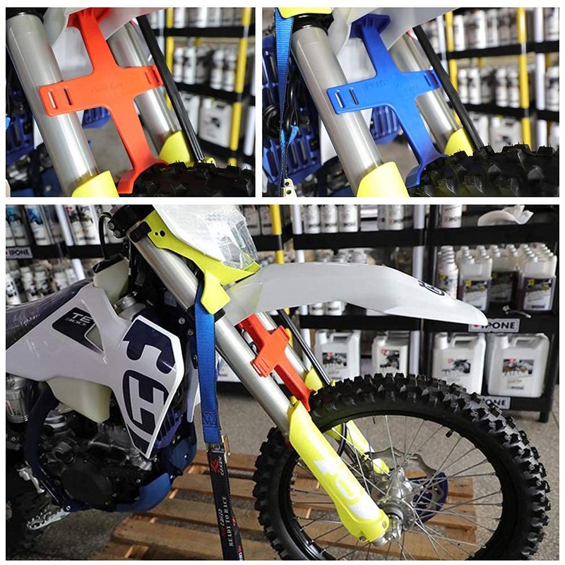 Motorcycle Universal Fork Saver Brace Support Fork Guard Transportation Protector