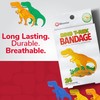 BioSwiss Bandages, Dinosaur Shaped Self Adhesive Bandage Set, Latex Free,