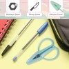JubileeYarn Tiny Traveler Scissors - Portable Mini Airplane Snips -