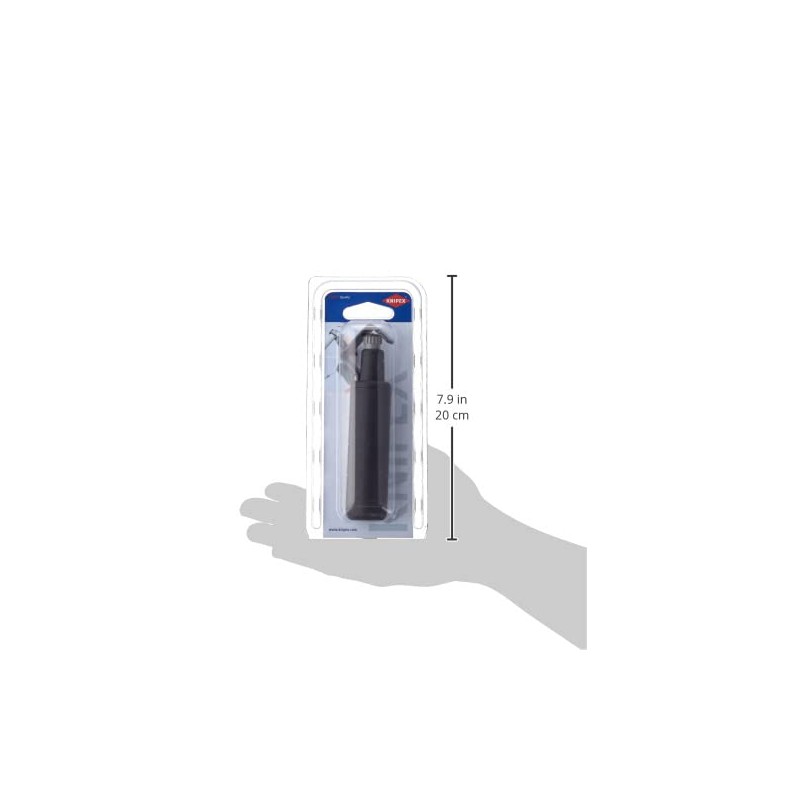 KNIPEX Cable Stripper, 1-9/64 In, 7-1/2 In