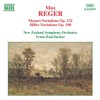 Reger: Mozart, Hiller Variations