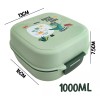 Lecute Lonchera Kawaii 2 Pisos Escolar Comida Lunch Libre Bpa