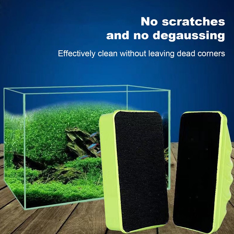 Aquarium Glass Magnetic Cleaner Fish Tank Glass Algae Scrapers Floating