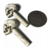 BawdyPartz American Made Hot Rat Skull Door Lock Knobs shift