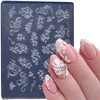 appuivbt Nail Art Mold for DIY Nail Art Decorations -